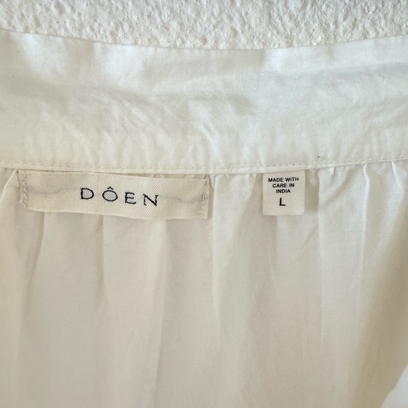 DÔEN Sebastiane Tiered Cotton Maxi Skirt
Size: LARGE - Picture 5 of 6